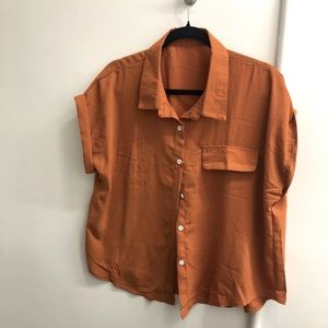 🎉SHEIN cropped blouse